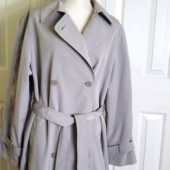 Julia Klein Jackets & Blazers - Trench Coat gray by Julia Klein size 16W new